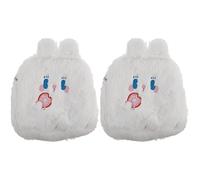 2 Piezas Bolsa De Toalla De Tía De Peluche Monedero De Felpa Cartera De Peluche Kawaii Bolsa De Almohadillas Menstruales Carteras Para Mujer Chica Estante Cosmético Perder