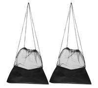 2 Piezas Bolsa de Transporte para Balón Individual Cordón, Oxford | Resistente al Desgaste, Soporte para Cargas Pesadas, Uso Diario y Estadios, para Fútbol y Baloncesto