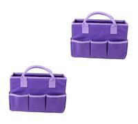 2 Piezas Bolsa organizadora Multifuncional, Bolsa organizadora de Herramientas, Bolsa de Mano para Profesor, Bolsas de residuos de jardín, Bolsa de Hombro para Ordenador portátil, Bolsa de l