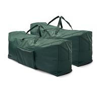 2 Piezas Bolsas de Almacenamiento Grandes para Árboles de Navidad, 120x35x50cm| Poliéster 210D Premium, Resistente| Ideal para Árboles Artificiales, Adornos y Decoraciones.