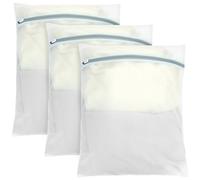 2 Piezas Bolsas para Lavadora 40x50 cm, Bolsa para Ropa Interior con Cremallera Oculta, Protección Antidesgaste y Antienredo