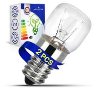 2 Piezas Bombilla E14 para Horno 230/240V 25W 300°С con Código Original 00032196 032196 82461076 para Bosch para Smeg - MONTERAL