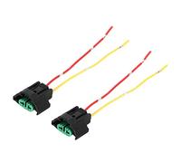 2 Piezas Bombillas H11 Conector de Mazo de Cable de Faro Conectores de Cable Para Faros Delanteros H11 para Faros de Coche de Automóvil Conector Portalámparas de Cableado para H8 H9 H11