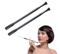 2 Piezas Boquilla Cigarrillo, Porta Cigarrillos, Boquilla Cigarrillo Extensible, Pitilleras Para Cigarrillos Mujer, Boquilla Cigarrillo Larga à la Audrey Hepburn, accesorios de fiesta y cosplay