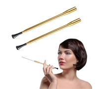 2 Piezas Boquilla Cigarrillo, Porta Cigarrillos, Boquilla Cigarrillo Extensible, Pitilleras Para Cigarrillos Mujer, Boquilla Cigarrillo Larga à la Audrey Hepburn, accesorios de fiesta y cosplay