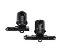 2 Piezas Boquilla Limpiaparabrisas para Astra Part, Parabrisas Delantero ABS Alta Presión Repuesto Instalación Rápida Accesorios Coche