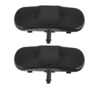 2 Piezas Boquilla Limpiaparabrisas para Golf MK5 MK6 Jetta, Parabrisas Delantero ABS Alta Presión Repuesto Instalación Rápida Accesorios Coche