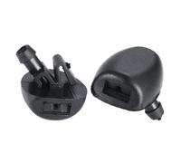 2 Piezas Boquilla Limpiaparabrisas para Peugeot 206 407, Parabrisas Delantero ABS Alta Presión Repuesto Instalación Rápida Accesorios Coche