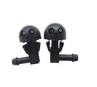 2 Piezas Boquilla Limpiaparabrisas para Peugeot 206, Parabrisas Delantero ABS Alta Presión Repuesto Instalación Rápida Accesorios Coche