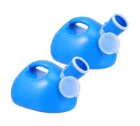2 Piezas Botella de Urinario Masculino de 3000ml de Plástico