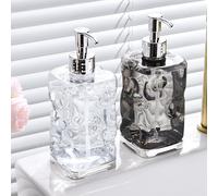 2 piezas Botellas de loción con bomba de presión elegante y de de gran capacidad de 550 ml, y resistentes a las manchas, adecuadas para uso doméstico y , contenedores de reutilizables multiusos