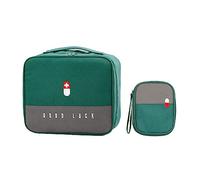 2 Piezas Botiquín de Primeros Auxilios, Mini Kit Primeros Auxilios, Mini Bolsa Médica, Bolsa De Medicina Portátil, Bolsa Primeros Auxilios Portátil, Medicina Vacío Bolsa de Viaje, para Viaje, Hogar