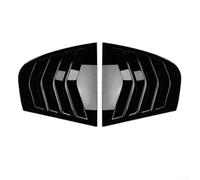 2 piezas brillante trasero para cubierta de obturador para 3 Series E90 para 2005-2011 E90 para 2005-2011, ABS Trim Louver Vent Decor, complemento directo exterior estilo