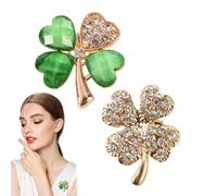 2 Piezas Broches de Mujeres Clips de Chal Suéter de Cristal Suéter Broche Pin Imperdibles,Broche de Moda Pasador de Seguridad de Cristal de Doble Cabeza para Chales Vestidos Sombreros Bufandas Bolsos