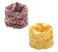 2 Piezas Bufanda Infantil, Bufanda De Algodón, Bufanda Cálida, Bufanda Suave, Accesorios Para Niños