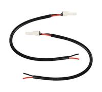 2 piezas cables de alimentación reforzados con conector para luz trasera y freno, compatible con patinete eléctrico Xiaomi M365, Pro, 1S, cable de batería repuesto para guardabarros