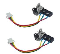 2 Piezas Calentador de Agua a Gas Micro Interruptor con Soporte,Calentador de agua a gas de piezas de repuesto Accesorios, Adecuado para la mayoría de la Asamblea de la válvula