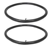 2 Piezas Cámara de Bicicleta Negra de Montaña 29 Pulgadas | Goma y Metal, Diseño Hermético con Protección Antipinchazos, para Terrenos Variados y Uso Todoterreno