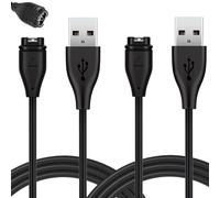 2 piezas Cargador para Garmin Fenix 6 6S 6X Pro 7 7S 7X 5 5S 5X, Cable de Carga compatible con Garmin Forerunner 55 255 245 265 935 945 955 965 Vivoactive 5 4 3 Venu 3s 3 2s, Cable de Carga USB 1M