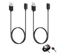 2 Piezas Cargador para Huawei Watch Fit 3/2/Fit/New/Mini/Elegant, Huawei Band 9/8/7/6/6 Pro, 4X Smartwatch, Honor Band 6/Watch ES, 100cm Cable Carga USB Magnético, Repuesto Seguro Relojes Inteligentes