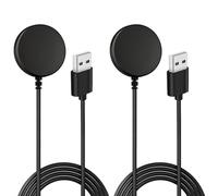 2 Piezas Cargador para Samsung Galaxy Watch 7 6 6 Classic 5 5 Pro 4 4 Classic 3 Active 2 Active 1, USB Magnético Cable Carga Inalámbrico Reemplazo para Galaxy Watch Ultra SM R500 R830 R850 R860 R920