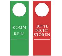 2 Piezas Cartel Para Puerta,Señal Para Puerta,Puerta Colgador Cartel,para Oficinas,Salas De Conferencias,Hoteles,Colegios (No Molestar)