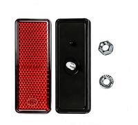2 Piezas Catadioptrico Moto E4 matrícula 85x33x8mm Reflectors Remolque