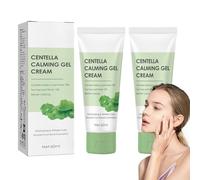 2 Piezas Centella Calming Gel Cream, Crema Humectante Calmante y Duradera Con Centella Asiática y Niacinamida,Centella Asiática,Crema Hidratante Hidratante