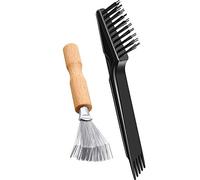 2 Piezas Cepillo de Pelo Herramienta de Limpieza Peine Cepillo de Pelo Limpiador Mini Removedor de Cepillo de Pelo para Eliminación del Polvo del Cabello Uso en Hogar y Salón(Estilo 2)