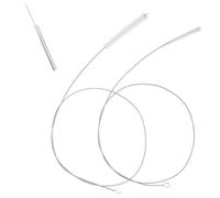 2 Piezas Cepillo Flexible 100cm Extra Largo, Cepillo Limpieza Tuberías Acero INOX Nylon, Limpiador Tubos, para Pajilla, Tubo Agua, Desagüe Refrigerador, Botella, PVC