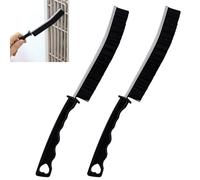 2 Piezas Cepillo Limpieza Hogar,Cepillo de Limpieza,Cepillo Juntas Limpieza Hogar,Cepillo Limpieza Baño,Cepillo para Limpiar Juntas,Cepillo Limpia Juntas,Negro (Edición Mejorada)