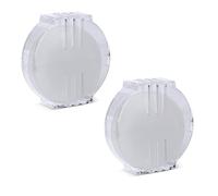 2 Piezas Cera para Hilos de Coser, Cera Hilos Coser a Mano Práctico Acondicionador Hilos Cera de Abeja con Caja de Almacenamiento Cera de Coser Suave para Hilos, Bordados, Costura