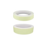 2 Piezas Cinta Adhesiva Luminosa, Cinta Fluorescente Adhesiva, Cinta Autoadhesiva Tape Fluorescente, Cinta Autoadhesiva Etiqueta, Cinta Adhesiva Decorativa de Pared, Cinta de Seguridad (1.5cm/2cm)