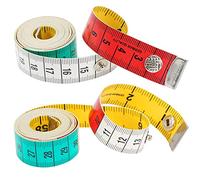 2 Piezas Cinta Metrica Corporal, 150 cm/60 pulgadas Metro de Costura con Botón, Cinta Métrica Costura, Metro Costura, Cinta Metrica Corporal, Cinta Medir Cuerpo, Cinta Metrica Costura para Medición