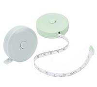 2 piezas Cinta métrica sastre, 150cm Cinta Métrica Retráctil, con Doble Escala, Cinta Métrica Corporal, para Medir la Longitud del Cuerpo y la Ropa