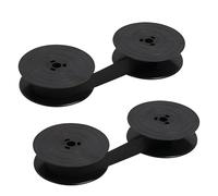 2 Piezas Cintas GR4 para Máquinas de Escribir y Calculadoras, Cintas de Máquina de Escribir de Nylon, Cinta para Máquina de Escribir de Doble, Compatible con Modelos Antiguos y Modernos (Negro)