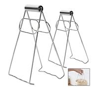 2 Piezas Clip Anti-Olla Caliente Clip para Sartén Anti-Calor Pinza para Anti-Escaldaduras Pinzas para Tazón Anti-Escaldado Juego de Pinzas para Placa Caliente para Horno de Cangrejo Caliente al Vapor
