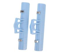 2 Piezas Clip Creativo de Plástico Partituras Musicales de Organizar Notas Resistente Durable Color Azul