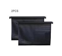 (2 piezas CN) 2 piezas de parasol enrollable retráctil para automóvil El parasol enrollable para automóvil protege