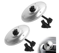 2 piezas coche coche coche decoración interior platillo coche choque platillos Auto Crash platillos Ventilación, Mini tambor platillo para coche, mini platillos para decoración amantes de la música