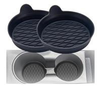 2 Piezas Coche Posavasos,para Audi TT TTS TT RS RS3 RS4 RS5 RS6 RS7 RSQ3 RSQ8 Antideslizantes Incrustados Soporte Bebidas Resistencia Posavasos Accesorios Interior