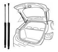2 Piezas Coche Resortes de Gas de Maletero para Hyundai Atos Prime (MX) 1999-2015 2016 448mm Puntales de Gas Portón Trasero Resortes de Gas Hidráulico Soporte de Elevación