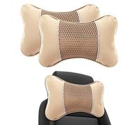 2 Piezas Cojín De Cabeza Coche para Audi TT MK2 8J TTS Coupe 2-Türer | Cervical Soporte Cuello Cojín Asiento Reposacabezas Coche Almohada Cuello Asiento Coche Cojín Cervical