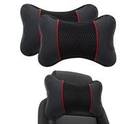 2 Piezas Cojín De Cabeza Coche para Audi TT MK2 8J TTS Coupe 2-Türer | Cervical Soporte Cuello Cojín Asiento Reposacabezas Coche Almohada Cuello Asiento Coche Cojín Cervical