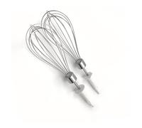 2 piezas, compatibles con Braun, HM3000 HM4644 HM1010, batidor de huevos, batidor de alambre de acero inoxidable de 12 piezas, accesorios for batidora