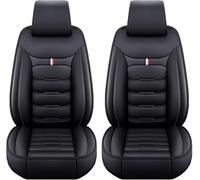 2 Piezas Completo De Fundas De Asiento para Renault Megane/Megane R.S/E-Tech IV III II I MK 4 3 2 1, Funda Asientos Coche Delantero Impermeables Protector Interior Accesorios,A/Black