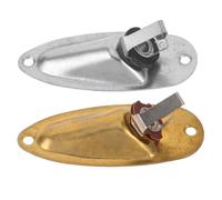 2 Piezas Conector Jack de Salida en Forma de Barco | Bajos y Grabación, Transmisión Estable y Compatibilidad Amplia, Instalación Rápida, Metal Compacto