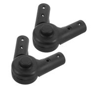 2 Piezas Conector Plegable para Cochecito Ajuste Angular, Plástico | Accesorio de Repuesto para Barra de Empuje, Compatibilidad, Reduce Acoplamiento