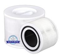 (2 piezas) Core 300S Filtro de repuesto compatible con purificador de aire LEVOIT Core 300 y Core 300S, filtro H13 True Hepa, filtros de carbón activado 3 en 1, en comparación con # Core 300-RF