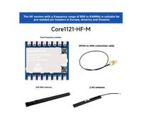 2 Piezas Core1121 LoRa LR1121 SP para Sub-GHz y 2.4GHz 850MHz-930MHz Core1121- Core1121 LoRa Módulo de Doble Banda